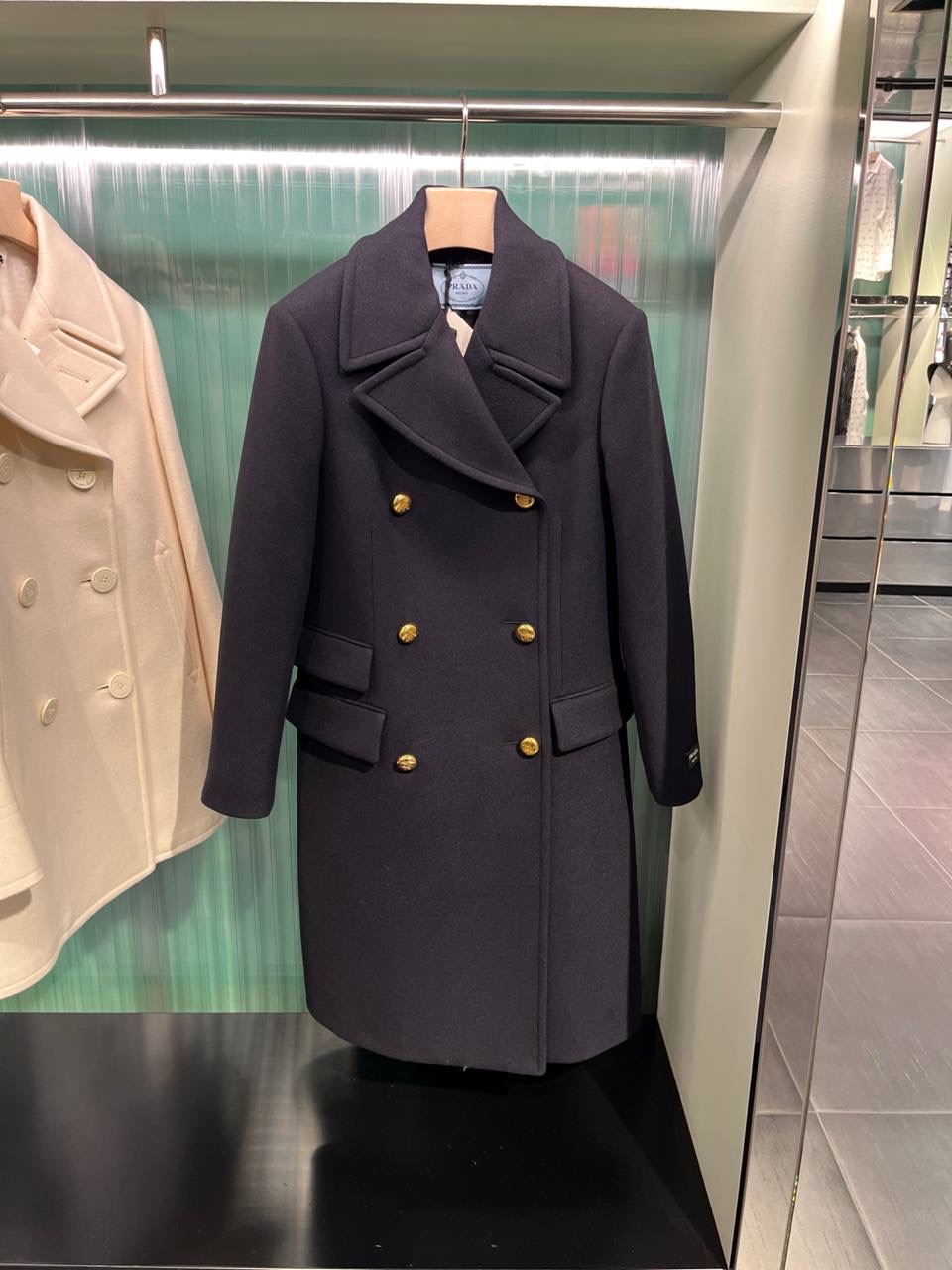 PRADA Coats front view - Women luxury Clothes
