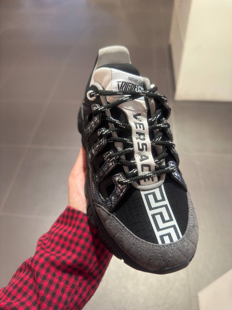 VERSACE Sneakers side view - Women luxury Shoes