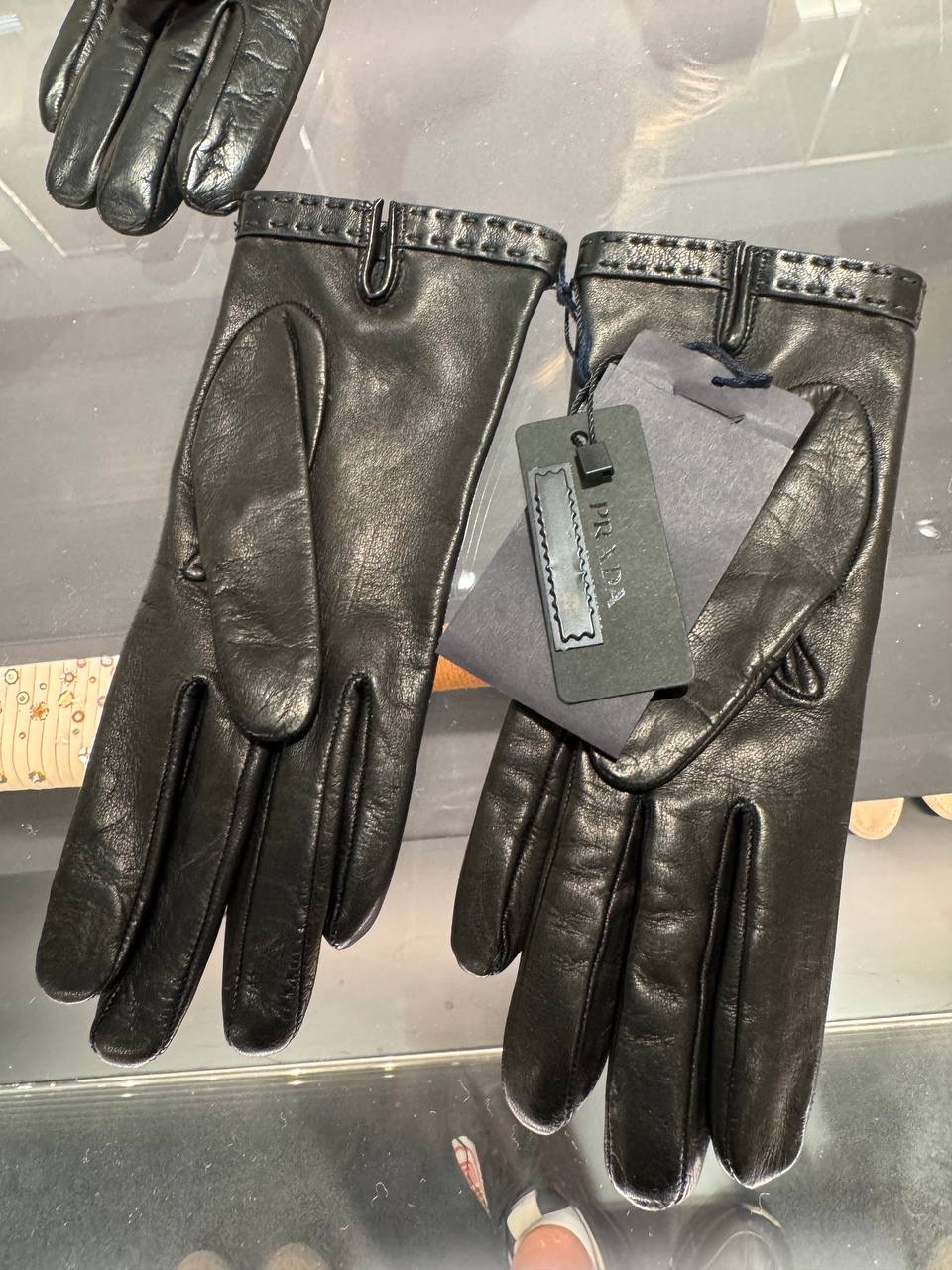 PRADA Gloves side view - Women luxury Accessories