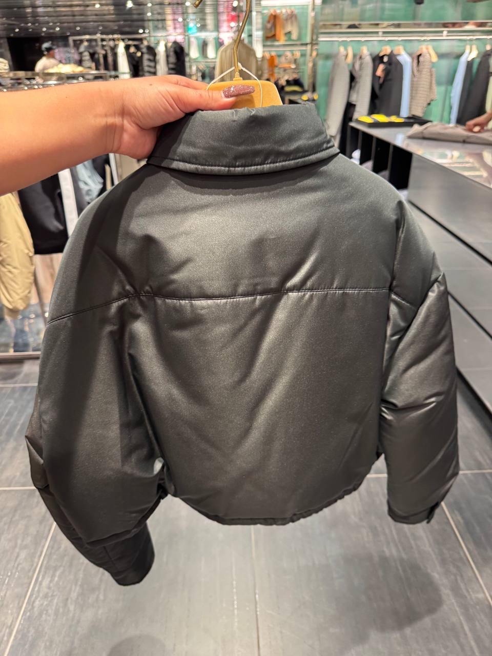 MIU MIU Down jacket side view - Women luxury Clothes