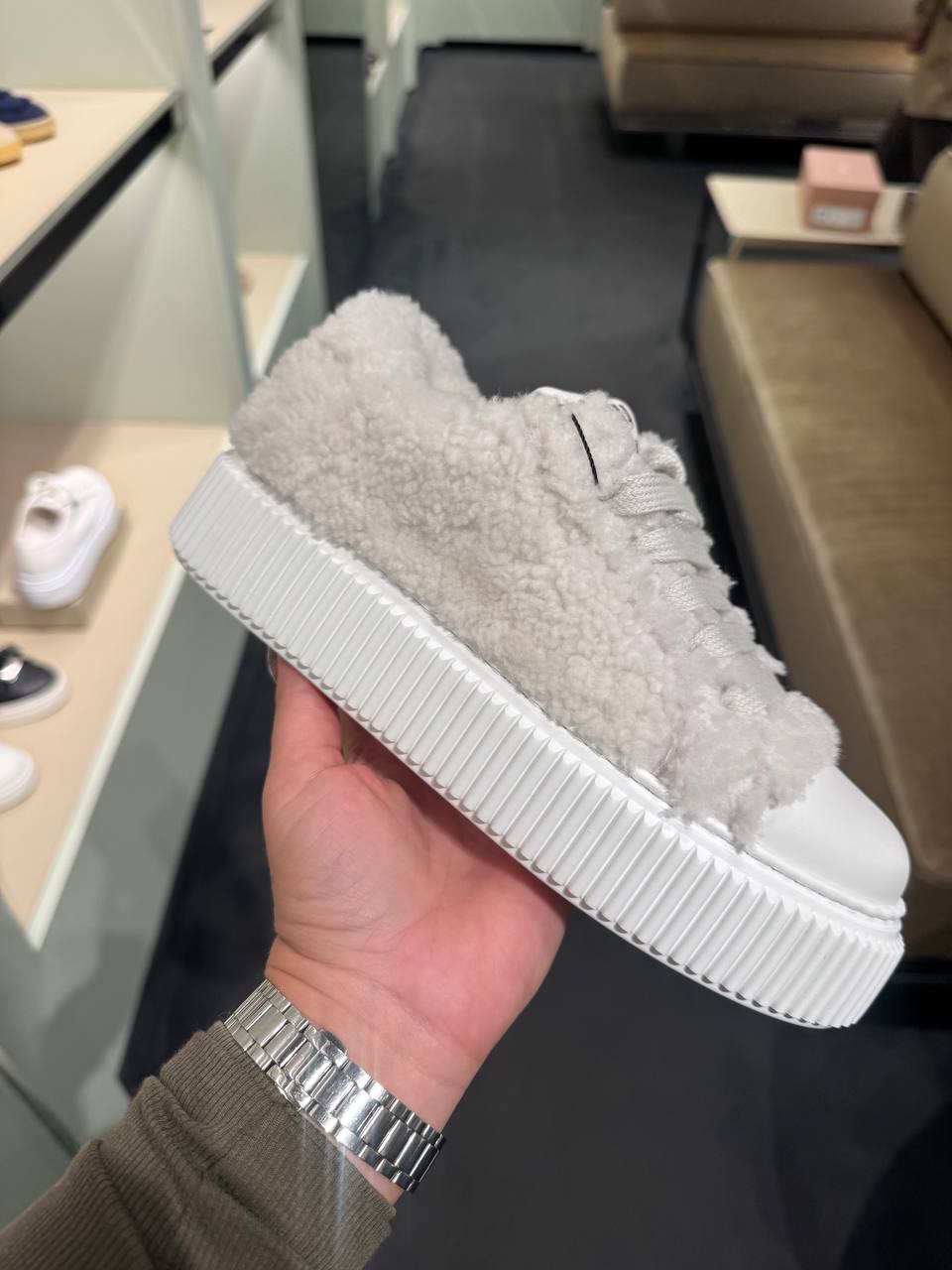 MIU MIU Sneakers front view - Women luxury Shoes