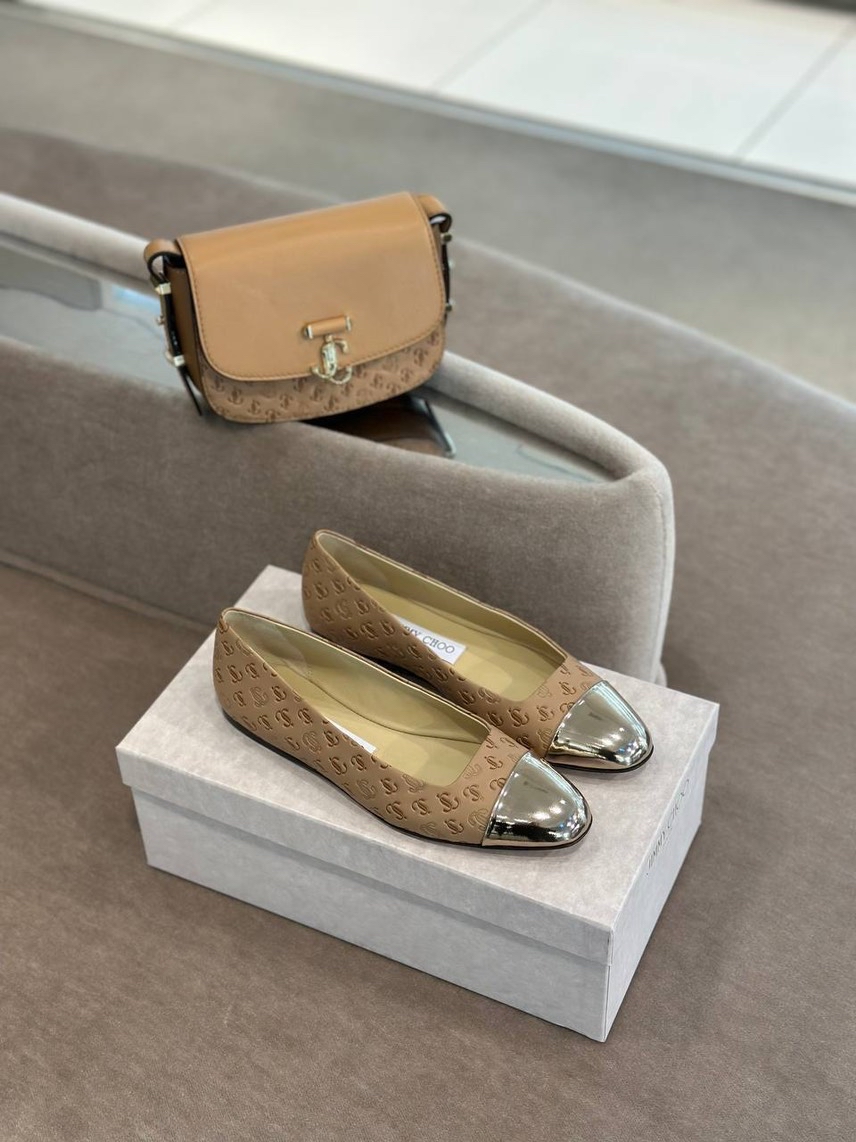 JIMMY CHOO Ballerinas side view - Women's luxury Shoes