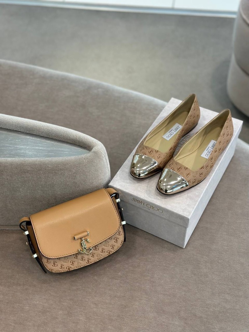 JIMMY CHOO Ballerinas front view - Women's luxury Shoes