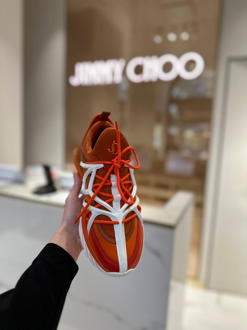 JIMMY CHOO Sneakers side view - Women's luxury Shoes
