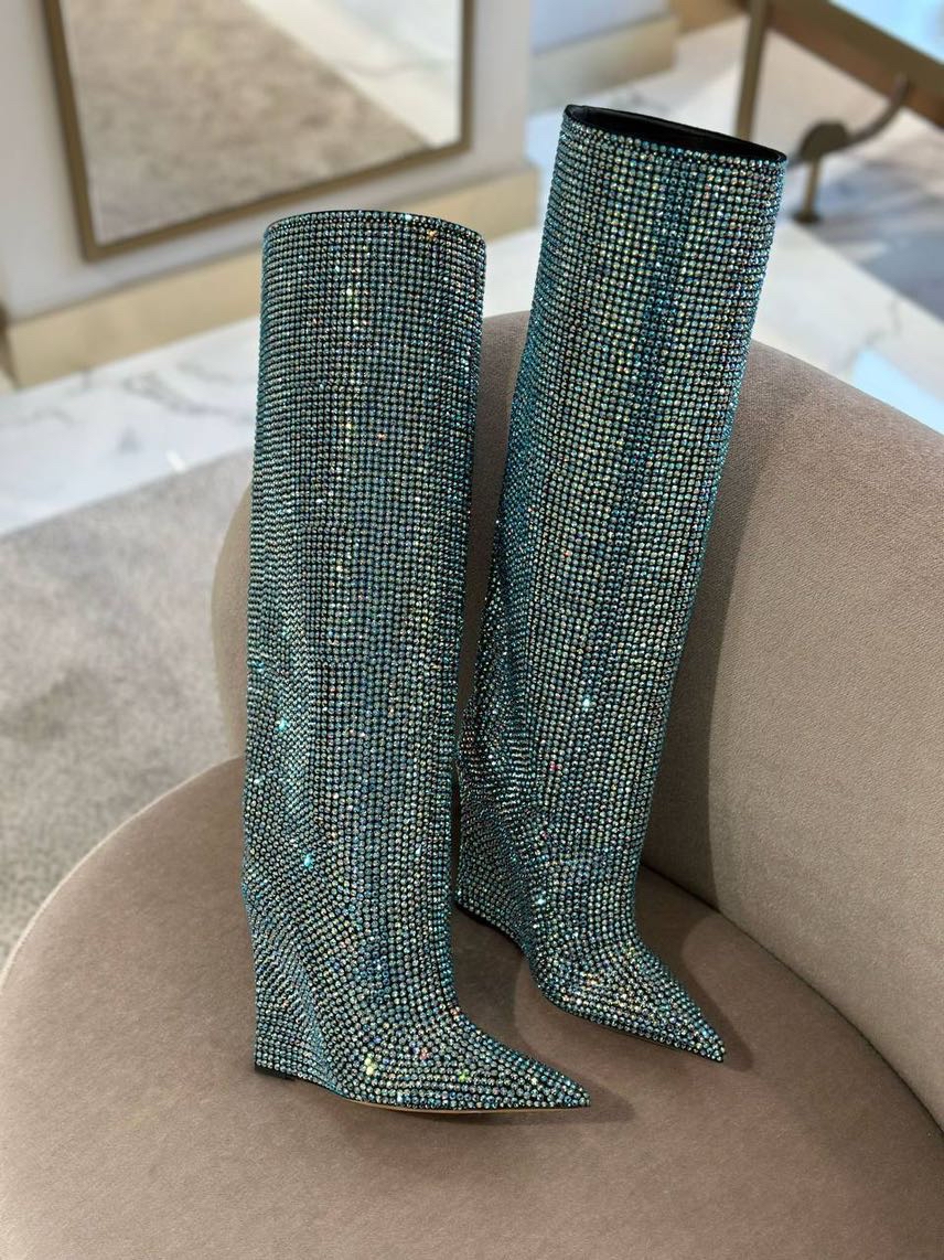 JIMMY CHOO Boots side view - Women's luxury Shoes