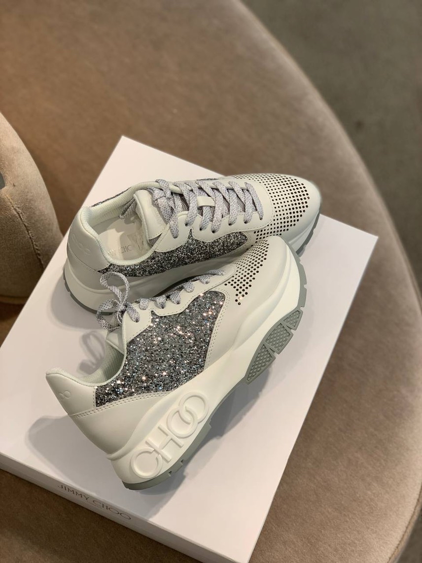 JIMMY CHOO Sneakers side view - Women's luxury Shoes