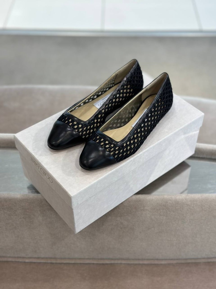 JIMMY CHOO Ballerinas side view - Women's luxury Shoes