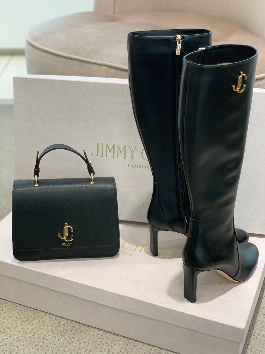 JIMMY CHOO Boots side view - Women's luxury Shoes