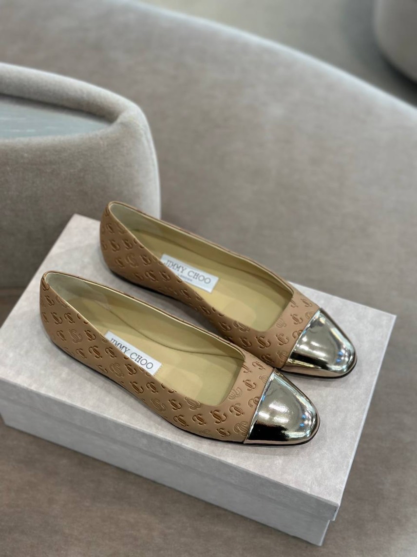 JIMMY CHOO Ballerinas side view - Women's luxury Shoes