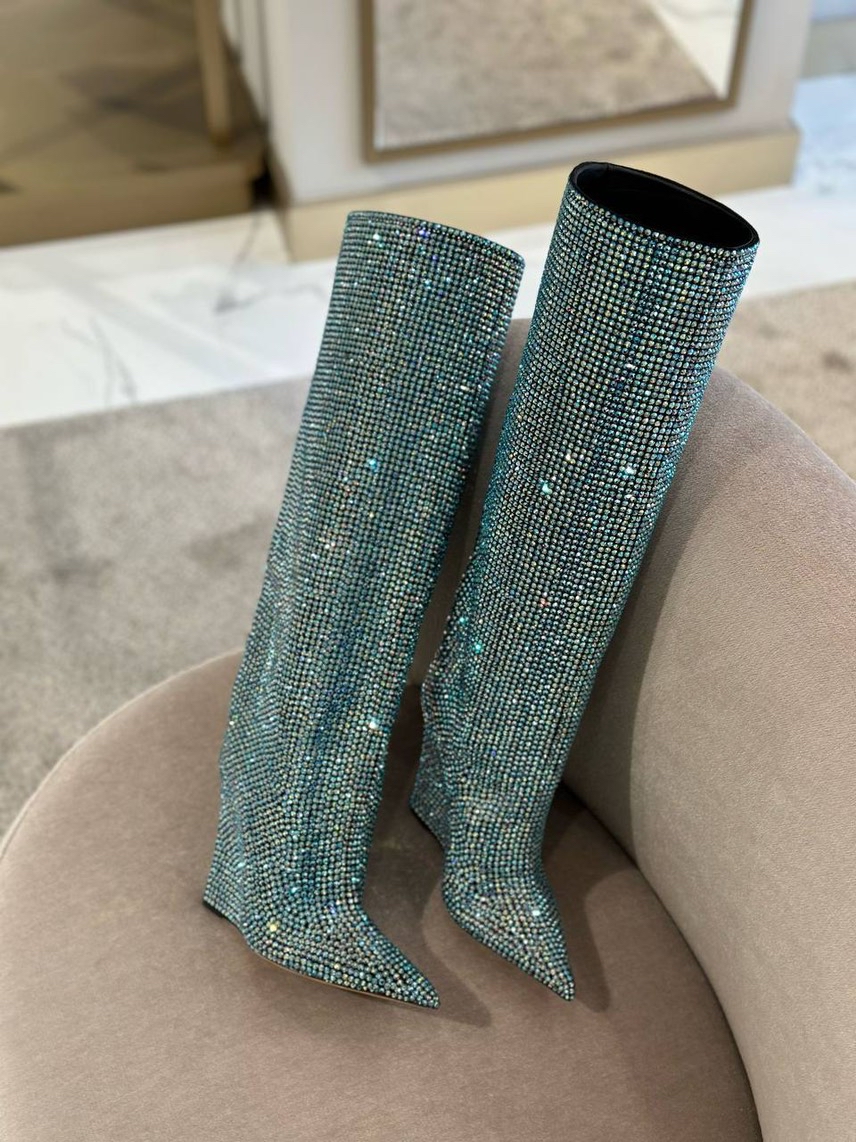 JIMMY CHOO Boots side view - Women's luxury Shoes