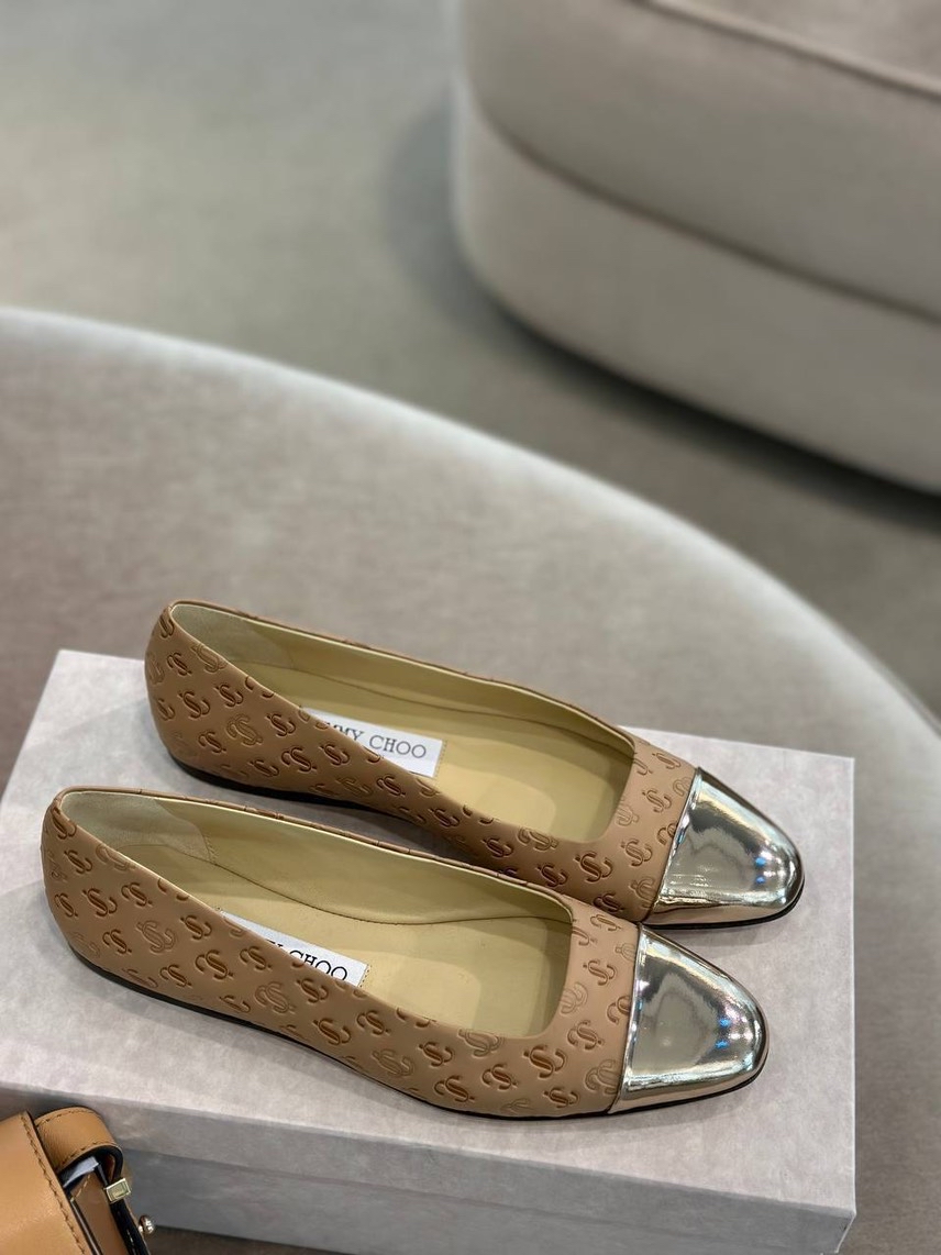 JIMMY CHOO Ballerinas side view - Women's luxury Shoes