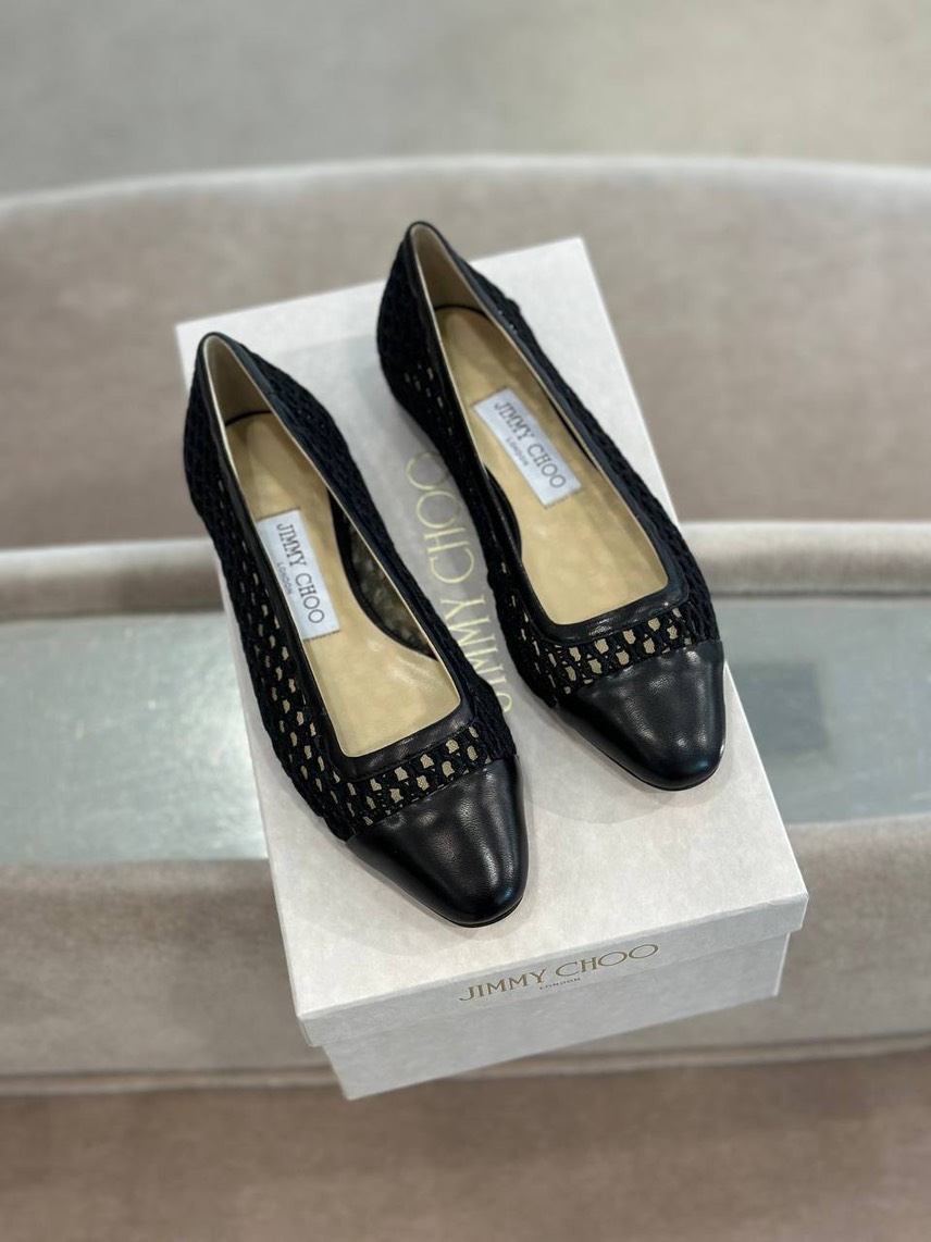 JIMMY CHOO Ballerinas side view - Women's luxury Shoes