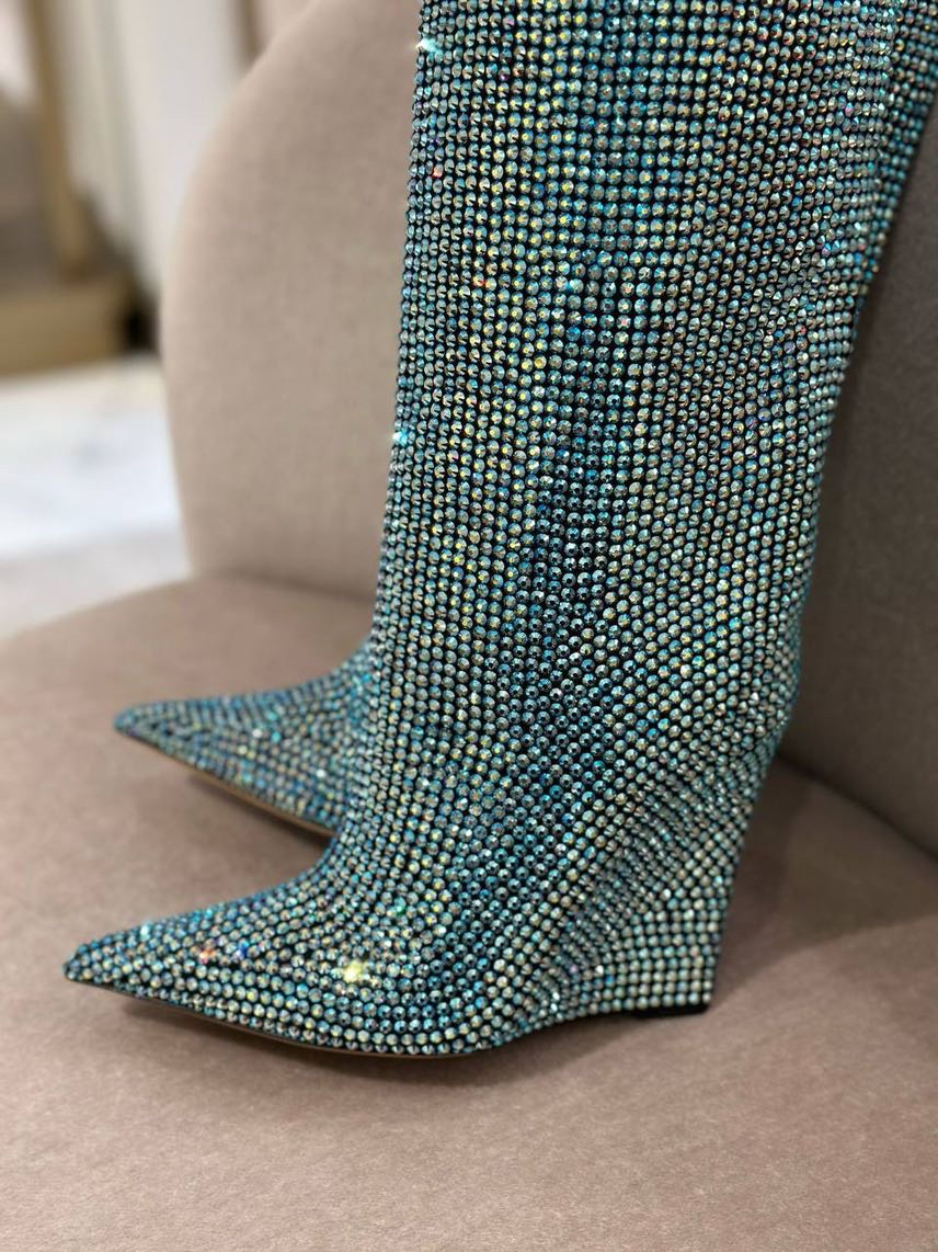 JIMMY CHOO Boots side view - Women's luxury Shoes