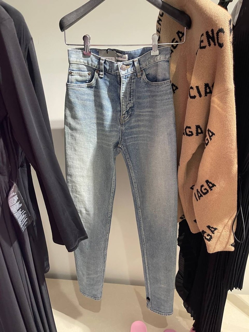 BALENCIAGA Denim front view - Women's luxury Clothes
