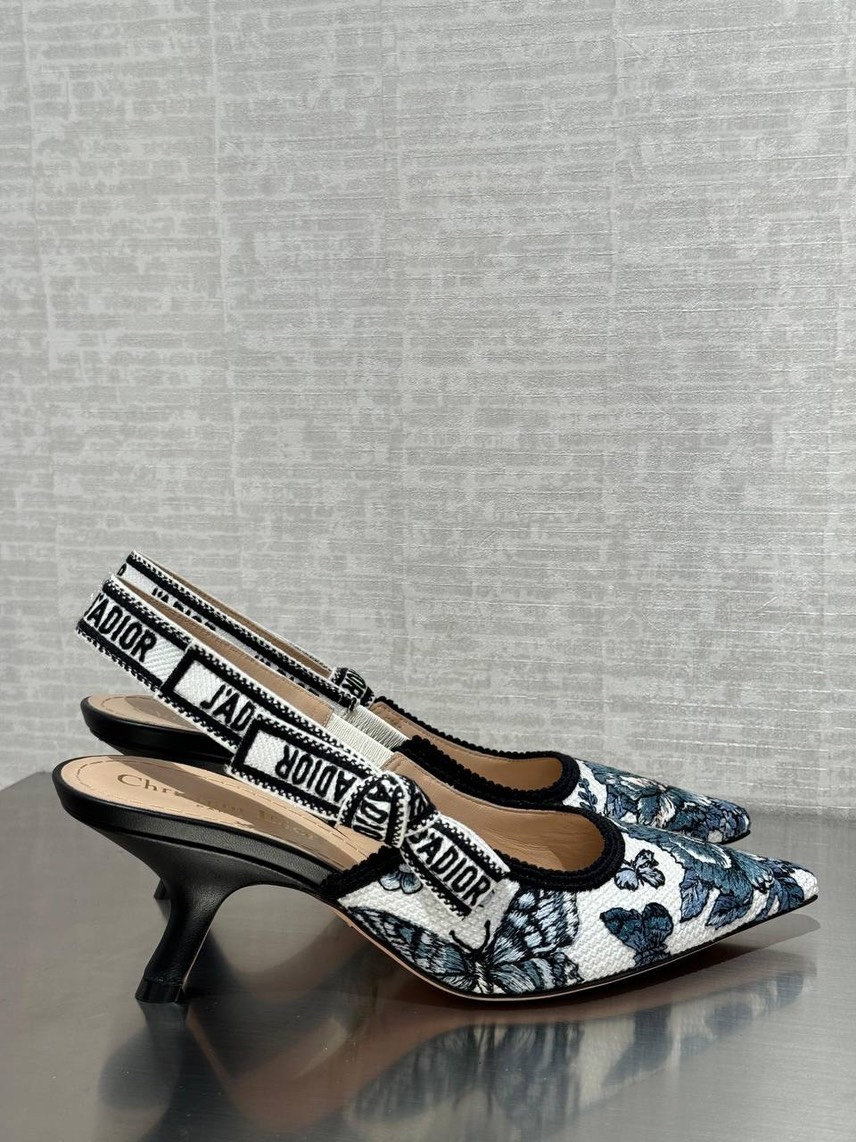DIOR Sandals side view - Women's luxury Shoes