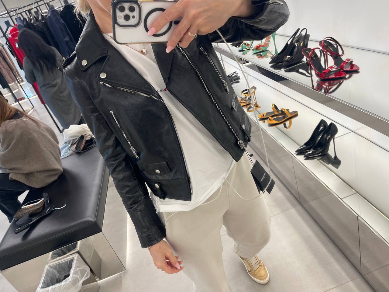 YVES SAINT LAURENT Jackets side view - Women's luxury Clothes