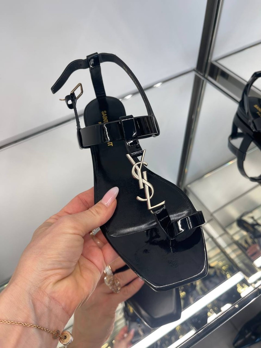 YVES SAINT LAURENT Sandals front view - Women's luxury Shoes
