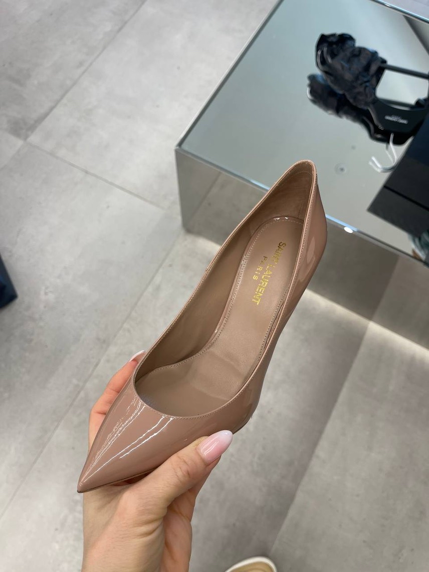 YVES SAINT LAURENT Pumps side view - Women's luxury Shoes