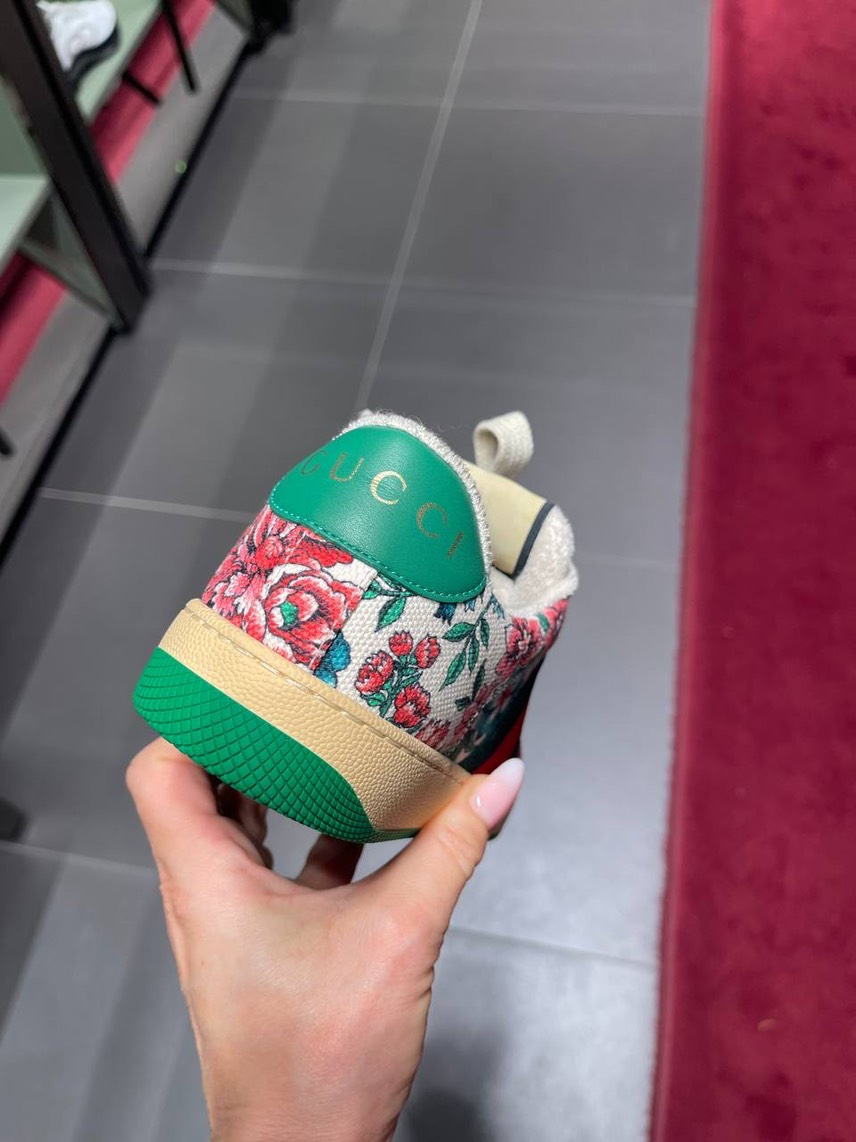 GUCCI Sneakers side view - Women's luxury Shoes