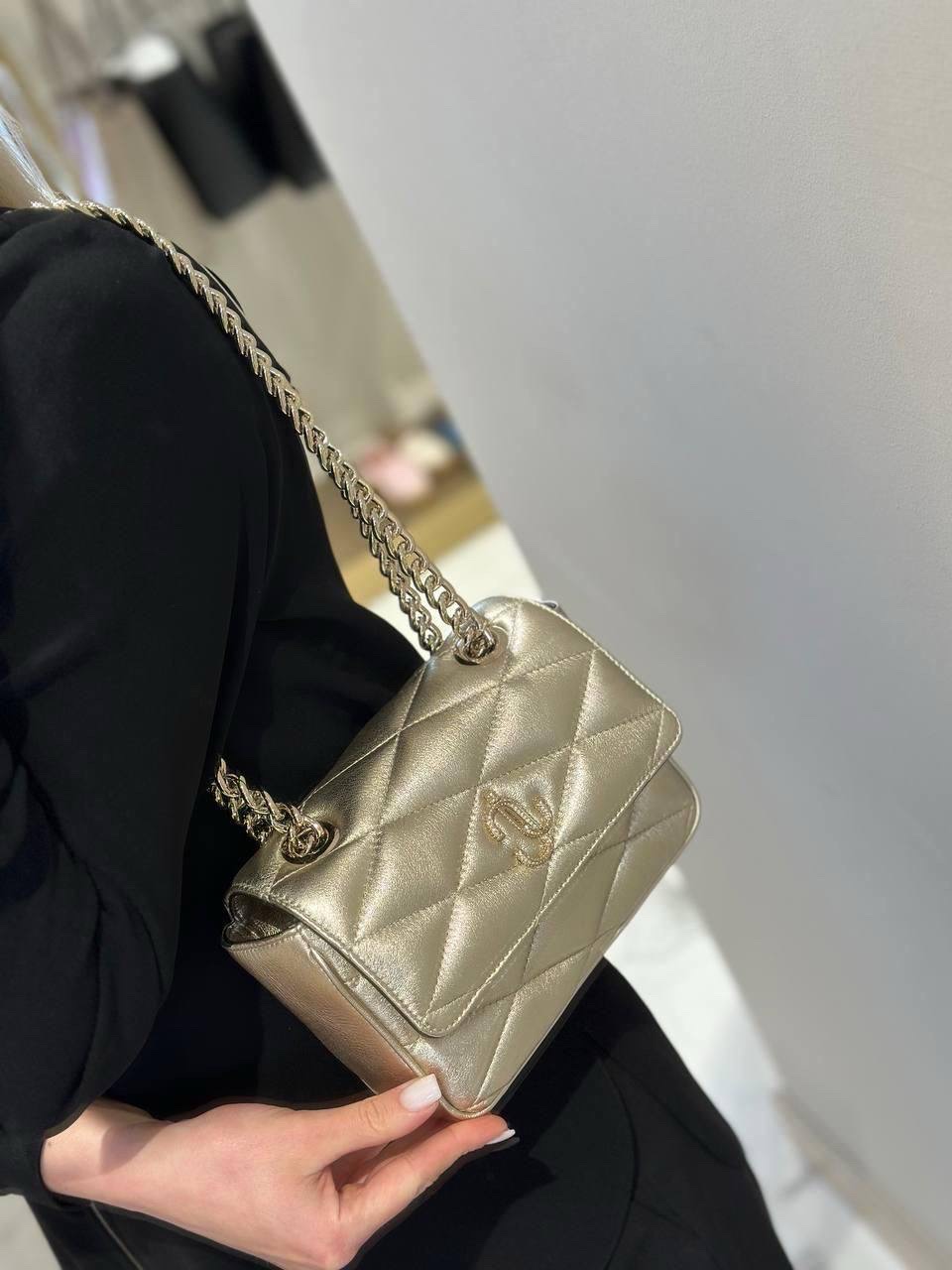 JIMMY CHOO Crossbody bags side view - Women's luxury Bags