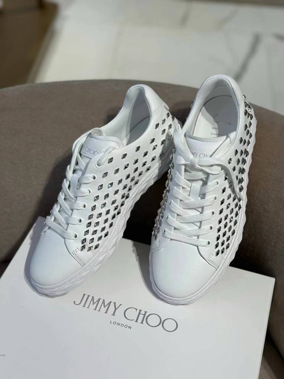 JIMMY CHOO Sneakers side view - Women's luxury Shoes