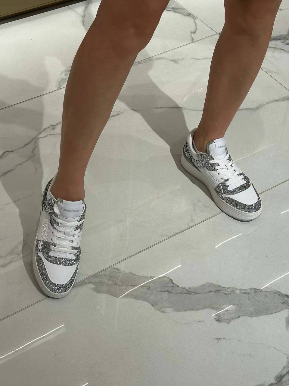 JIMMY CHOO Sneakers side view - Women's luxury Shoes