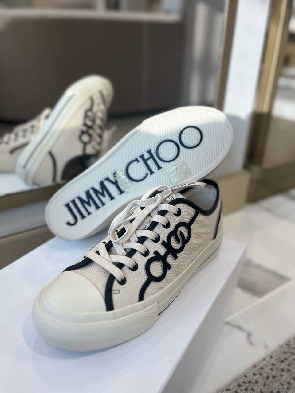 JIMMY CHOO Sneakers side view - Women's luxury Shoes
