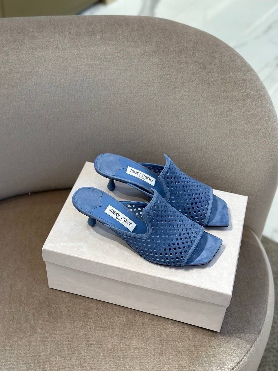 JIMMY CHOO Sandals side view - Women's luxury Shoes