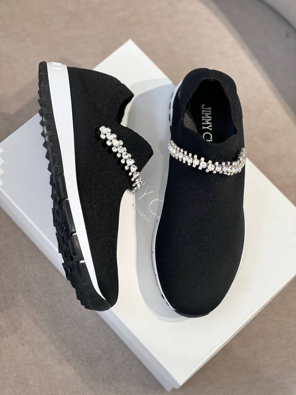 JIMMY CHOO Sneakers side view - Women's luxury Shoes