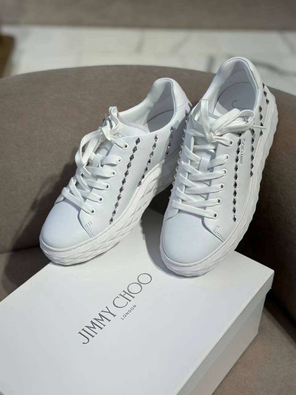 JIMMY CHOO Sneakers side view - Women's luxury Shoes
