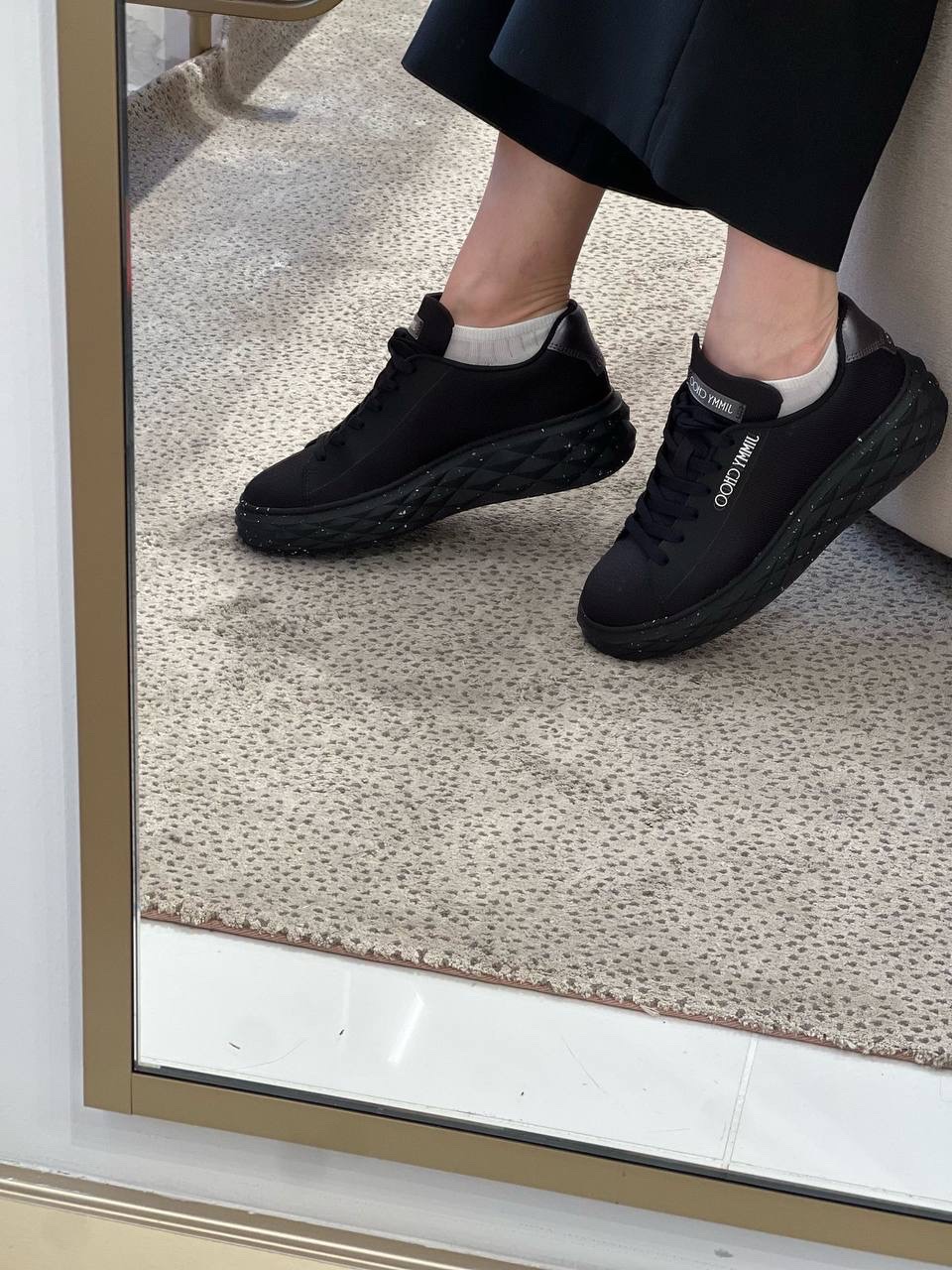 JIMMY CHOO Sneakers side view - Women's luxury Shoes