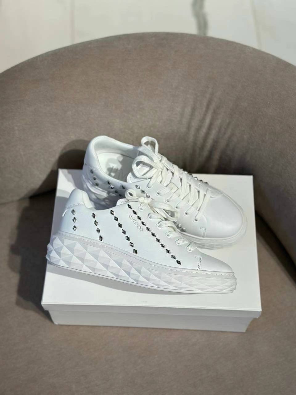 JIMMY CHOO Sneakers front view - Women's luxury Shoes