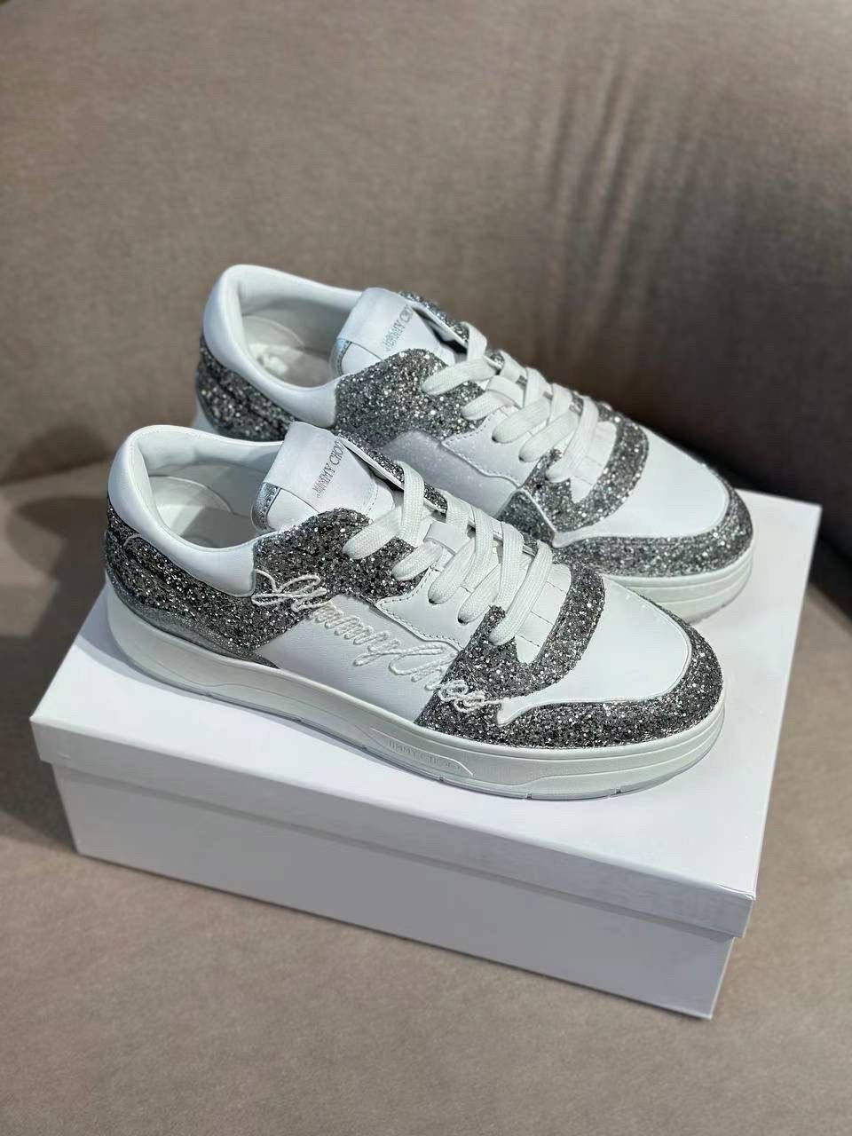 JIMMY CHOO Sneakers front view - Women's luxury Shoes