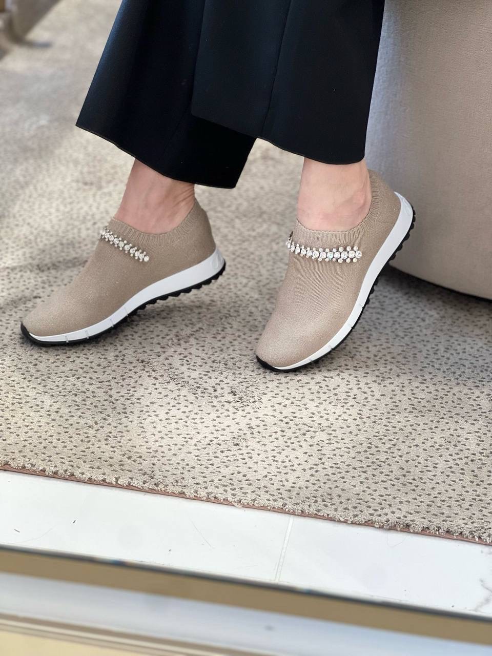 JIMMY CHOO Sneakers side view - Women's luxury Shoes