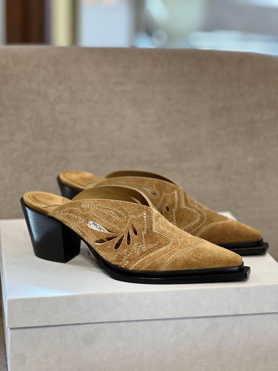 JIMMY CHOO Mules front view - Women's luxury Shoes