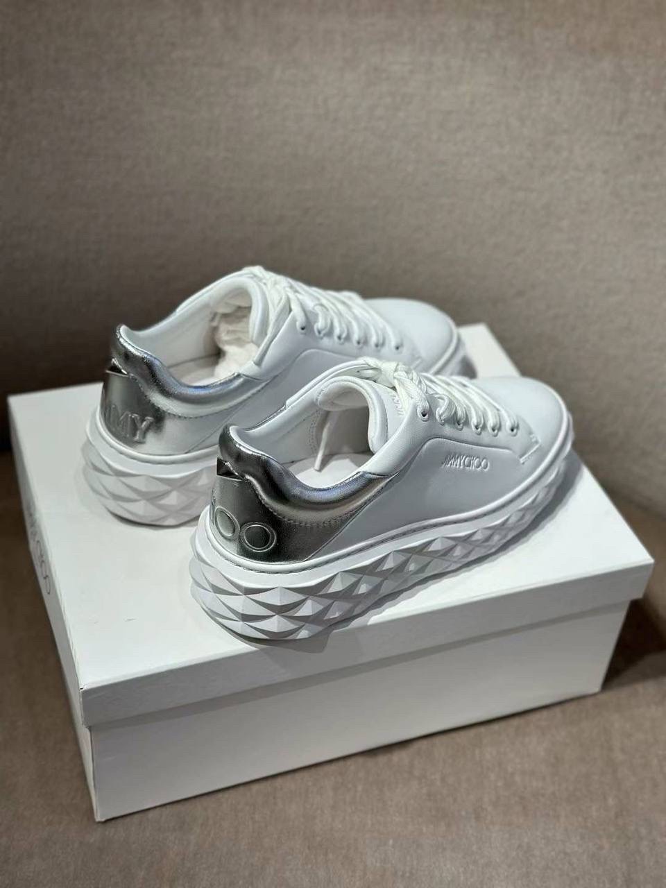 JIMMY CHOO Sneakers side view - Women's luxury Shoes