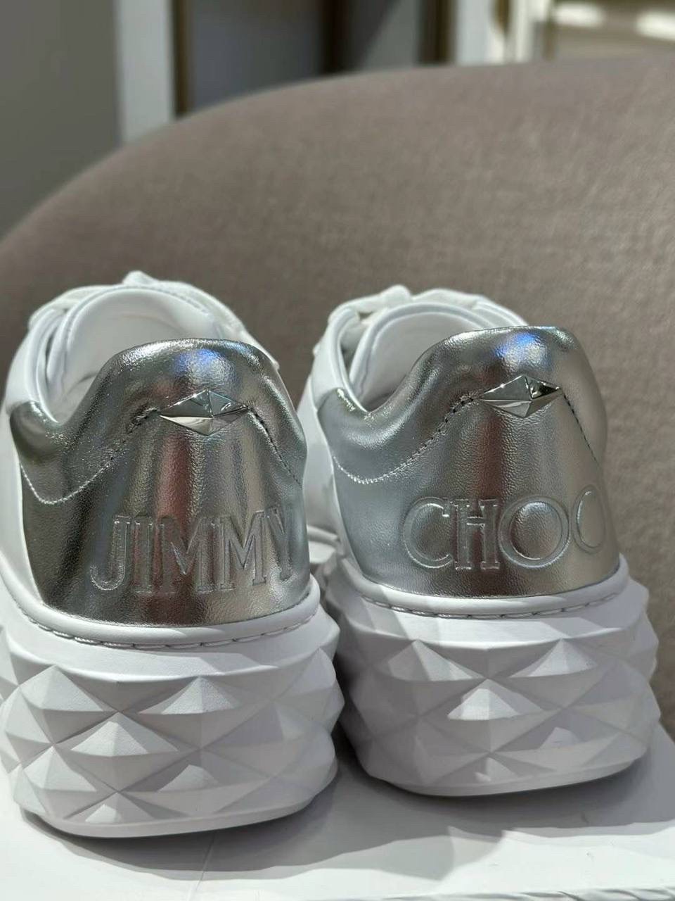 JIMMY CHOO Sneakers side view - Women's luxury Shoes