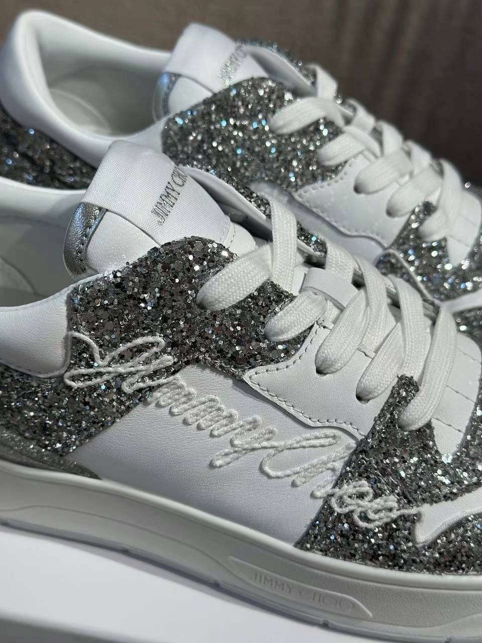 JIMMY CHOO Sneakers side view - Women's luxury Shoes
