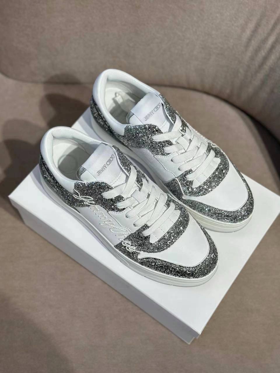 JIMMY CHOO Sneakers side view - Women's luxury Shoes