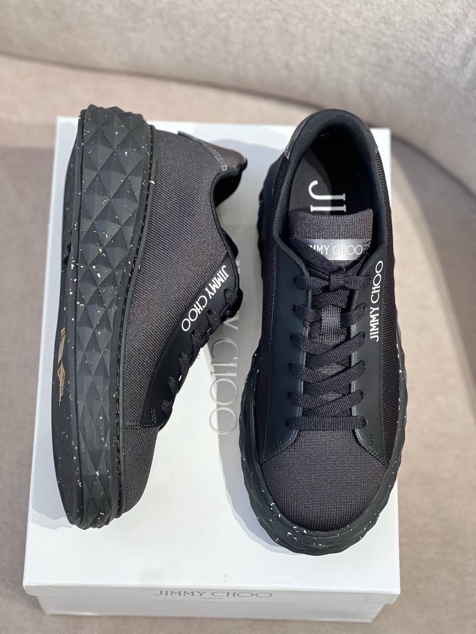 JIMMY CHOO Sneakers side view - Women's luxury Shoes