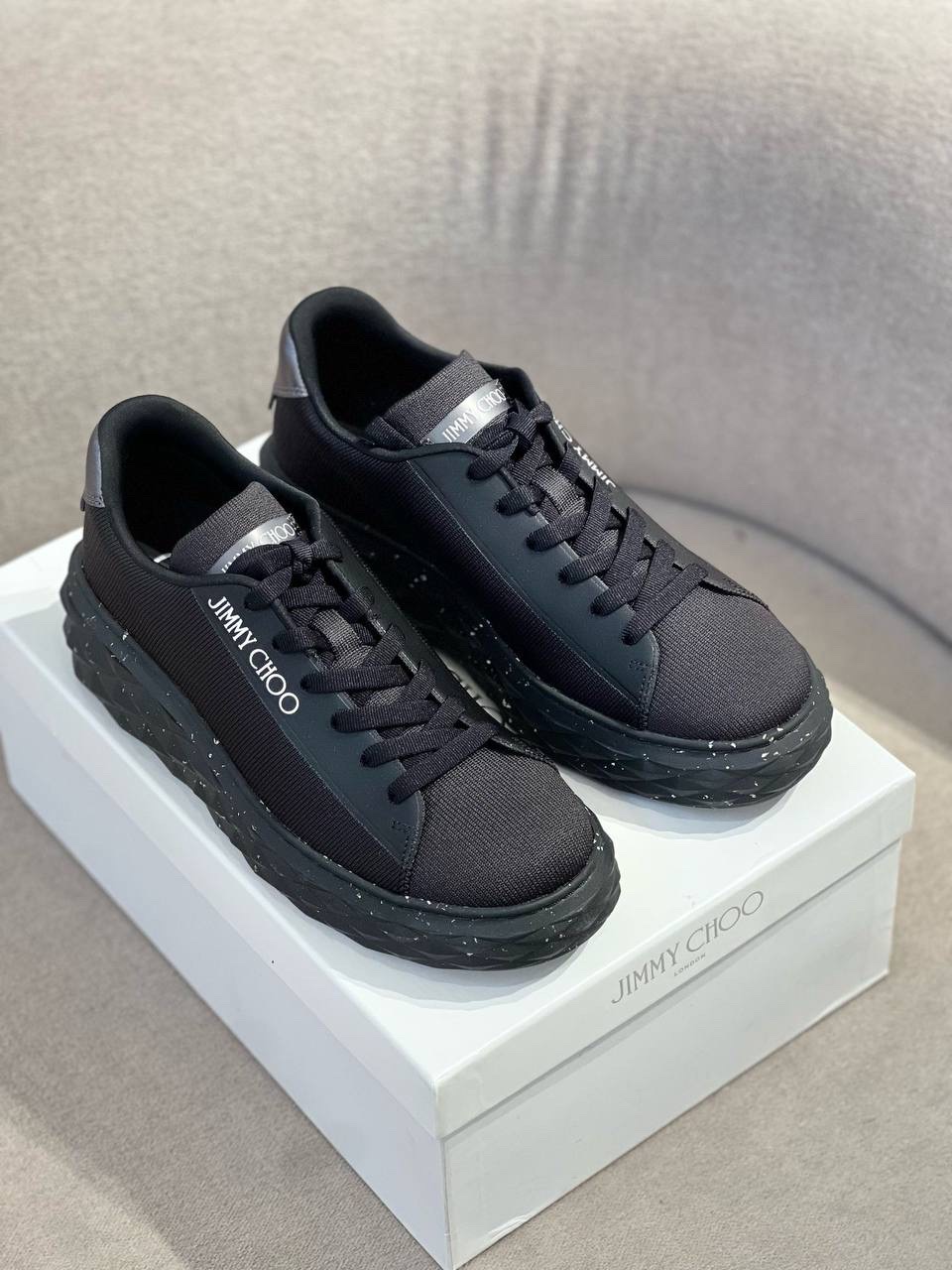 JIMMY CHOO Sneakers side view - Women's luxury Shoes