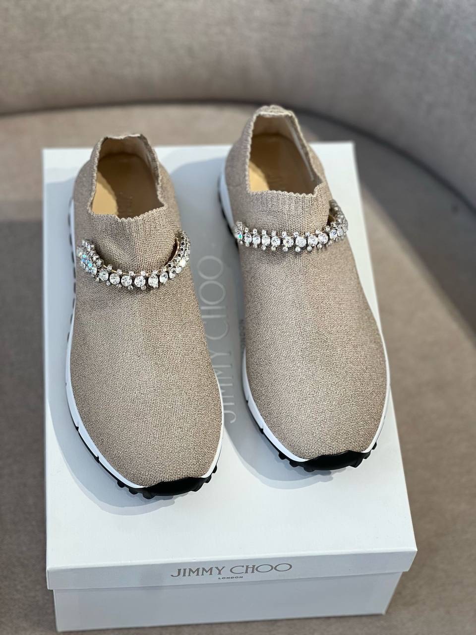 JIMMY CHOO Sneakers side view - Women's luxury Shoes