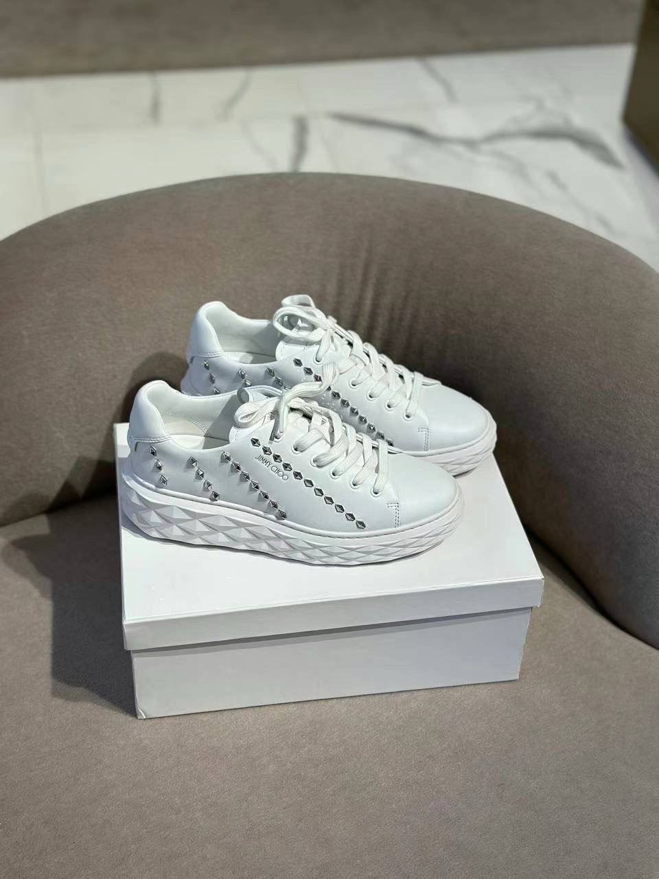 JIMMY CHOO Sneakers side view - Women's luxury Shoes