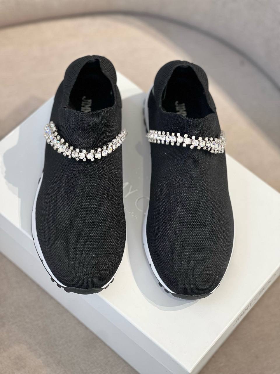 JIMMY CHOO Sneakers side view - Women's luxury Shoes