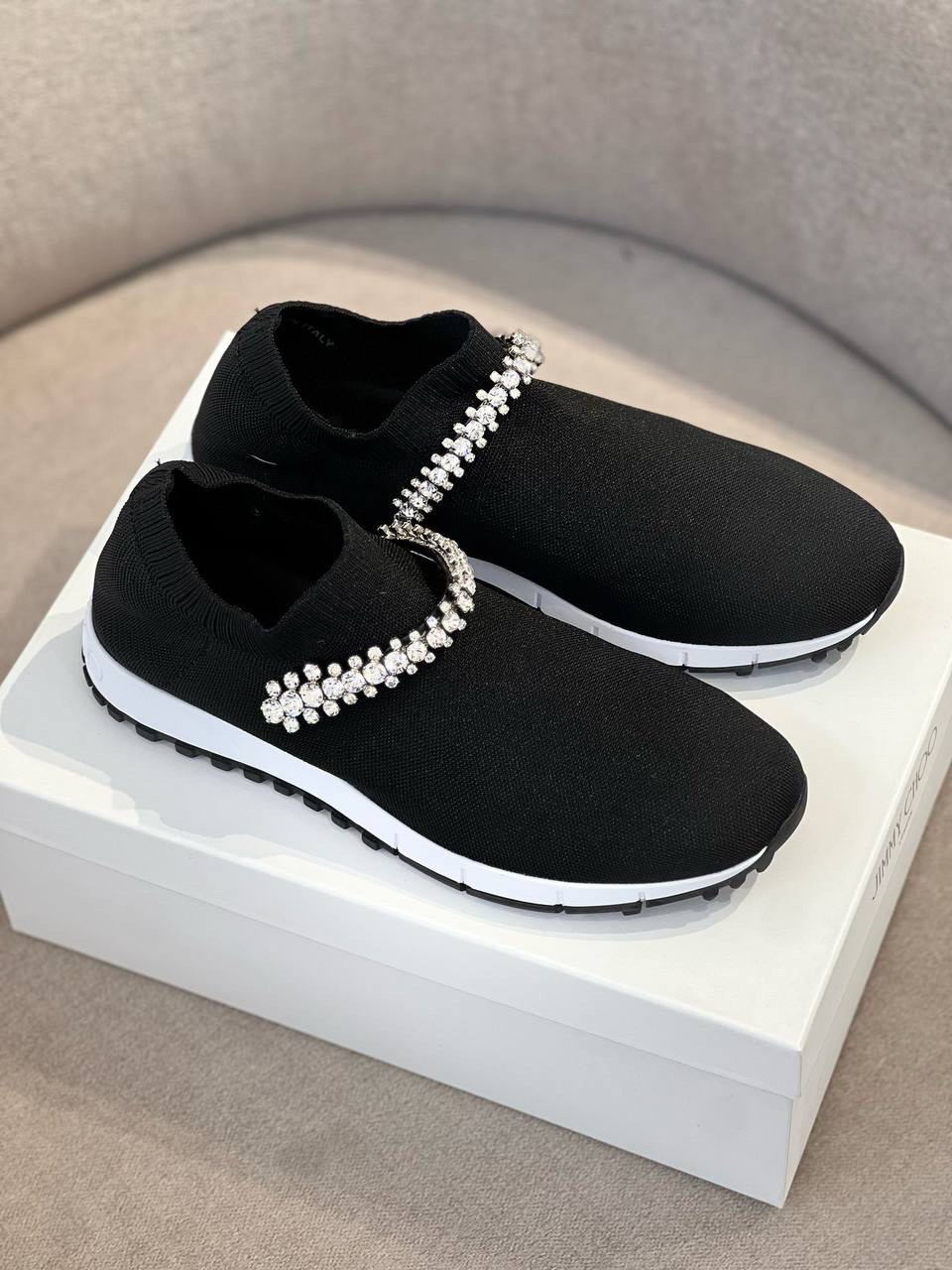 JIMMY CHOO Sneakers side view - Women's luxury Shoes