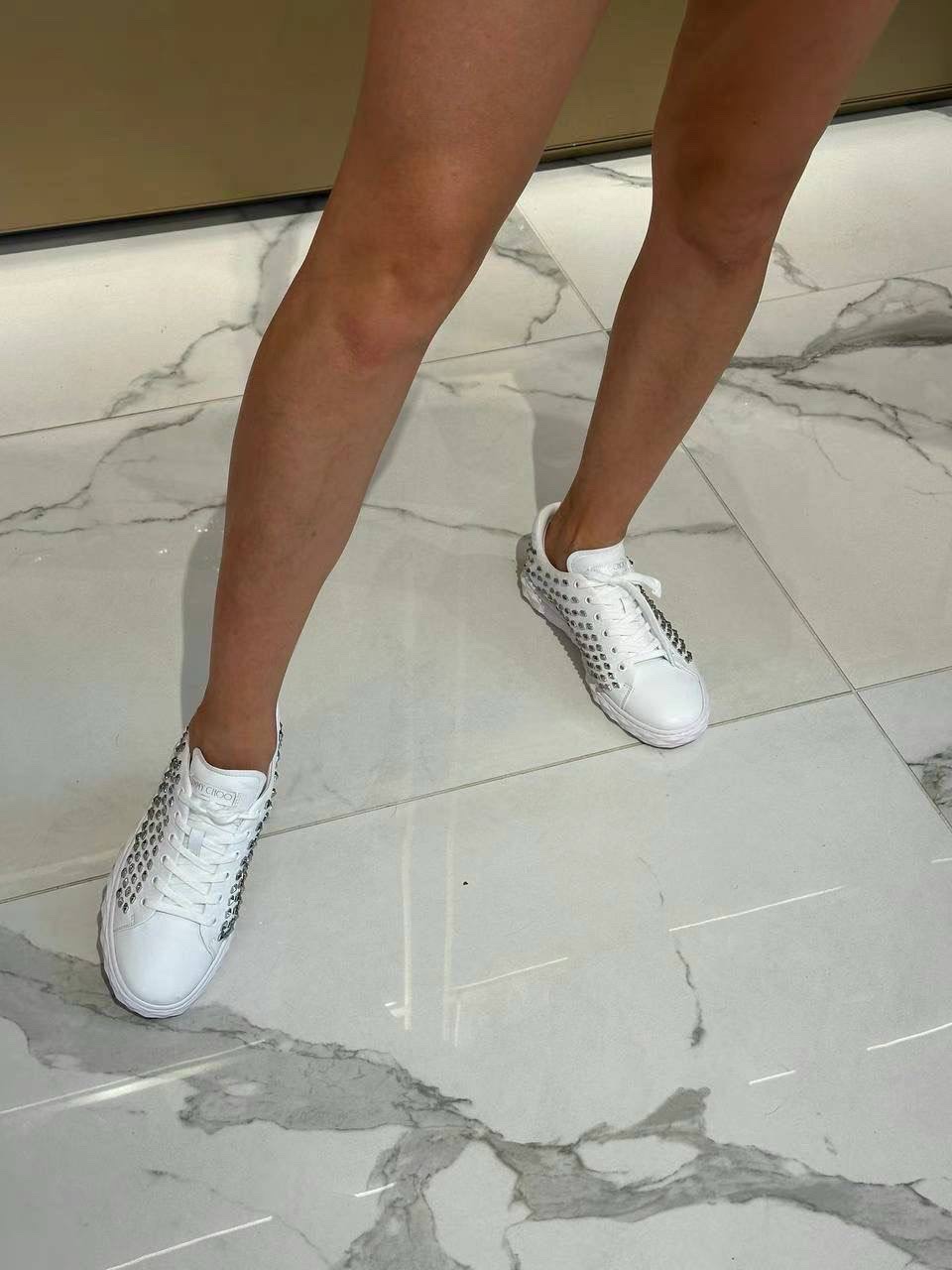 JIMMY CHOO Sneakers side view - Women's luxury Shoes
