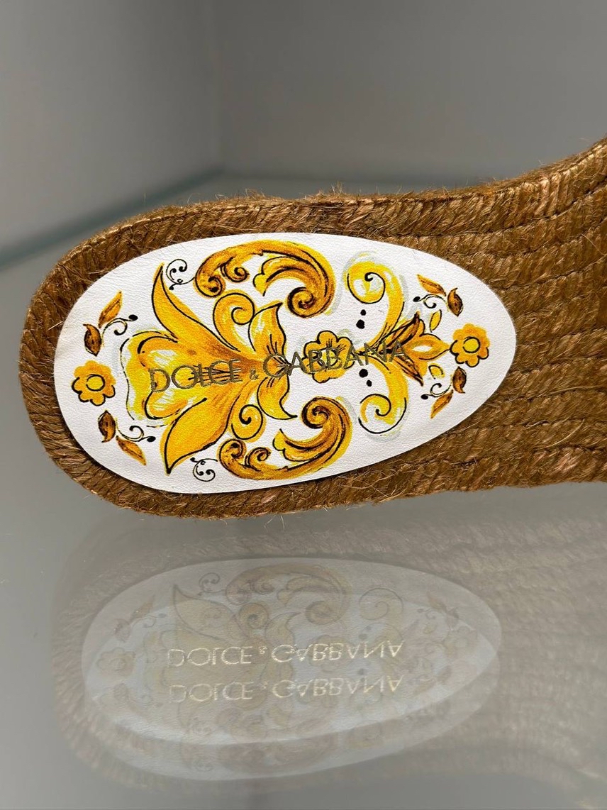 DOLCE & GABBANA Slides side view - Women's luxury Shoes