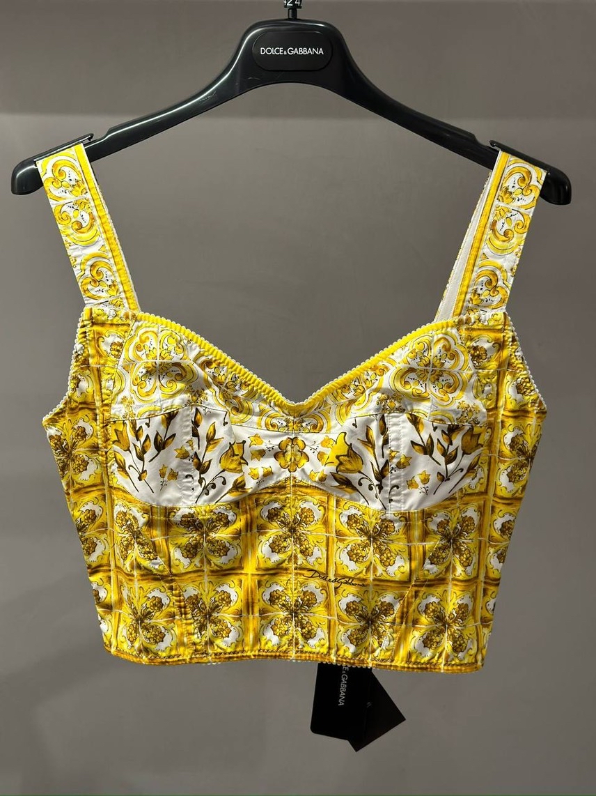 DOLCE & GABBANA Tops front view - Women's luxury Clothes