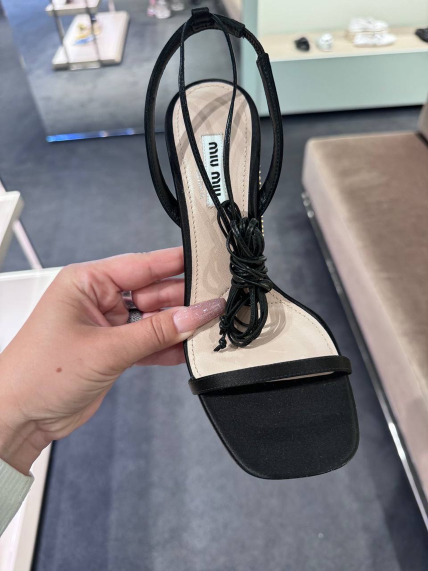 MIU MIU Sandals side view - Women's luxury Shoes