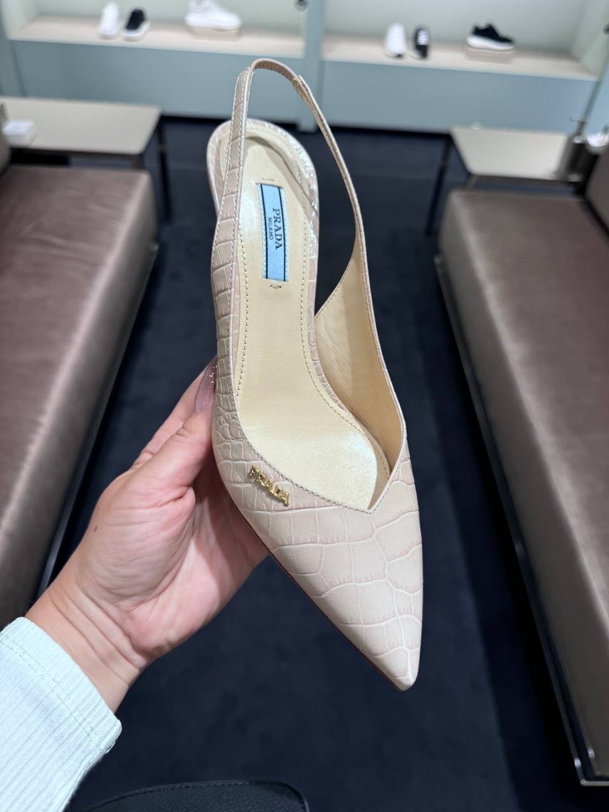 PRADA Sandals side view - Women's luxury Shoes